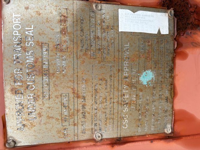 Lot of Four (4) Conex Boxes - Image 9